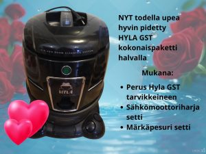 30200 Käytetty HYLA GST ilman- ja huoneen puhdistusjärjestelmä paketti