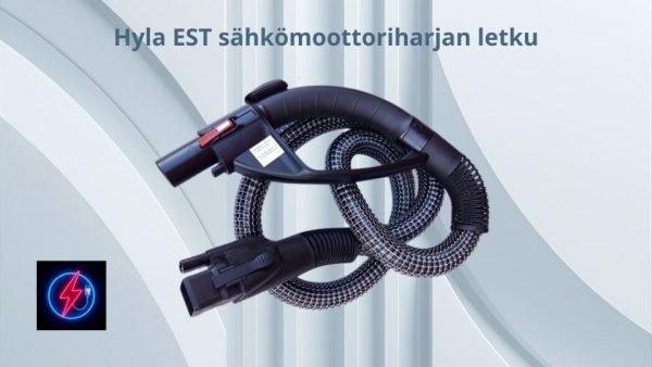 Sähkömoottoriharjan letku