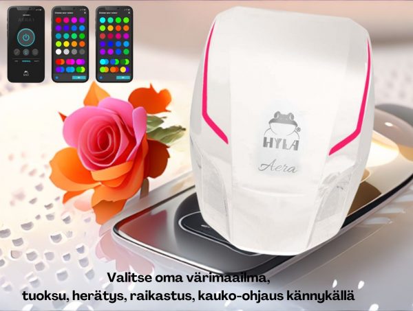 25001 HYLA AERA ilmanraikastin valkoinen