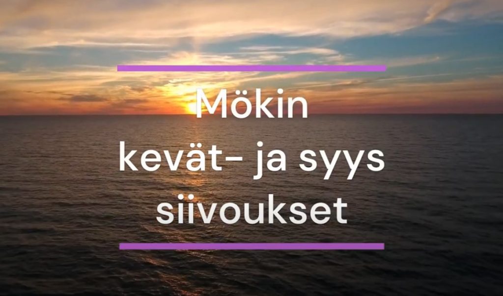 Mökki siivous